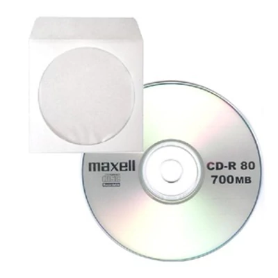 MAXELL PAPÍRTOKOS ÍRHATÓ CD 700 MB