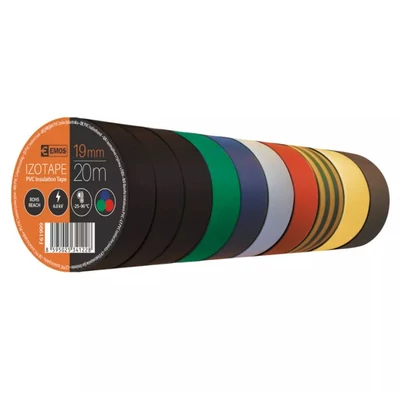 EMOS SZALAG PVC 19/20 10DB MIX