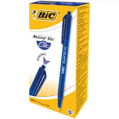 BIC ROUND STIC ECO CLICK GOLYÓSTOLL KÉK 