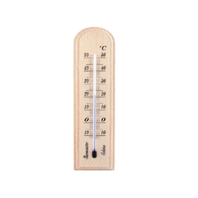 DÜVI SOBNI TERMOMETARI DRVENI  40x150mm NATUR