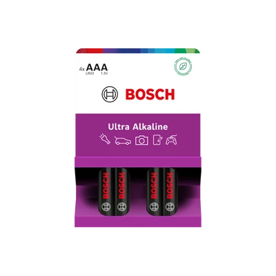 BOSCH ULTRA ALKALINE AAA BL4