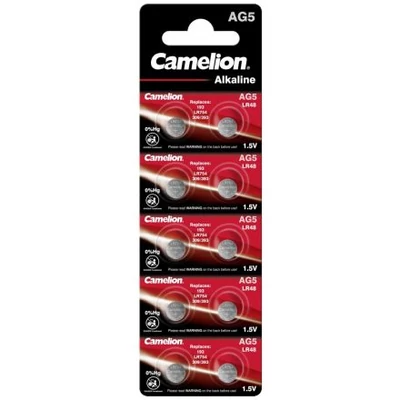 CAMELION ALKALINE AG5/LR754/393/193 BL10