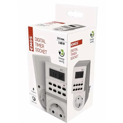 EMOS DIGITÁLIS IDŐKAPCSOLÓ TS-ED1