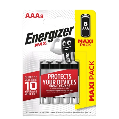 ENERGIZER MAX ALKALNA MIKRO BATERIJA 8KOM