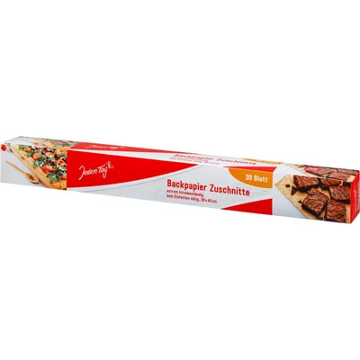 JEDEN TAG PAPIR ZA PEČENJE 30 KOM