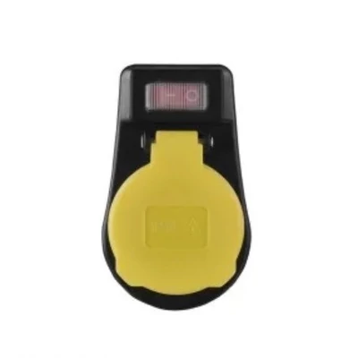 EMOS CSATLAKOZÓ ALJZAT KAPCSOLÓVAL IP44