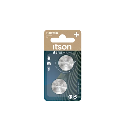 ITSON LÍTHIUM CR2032 2KOM