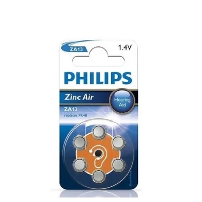 PHILIPS ZINC AIR PR13 6 KOM