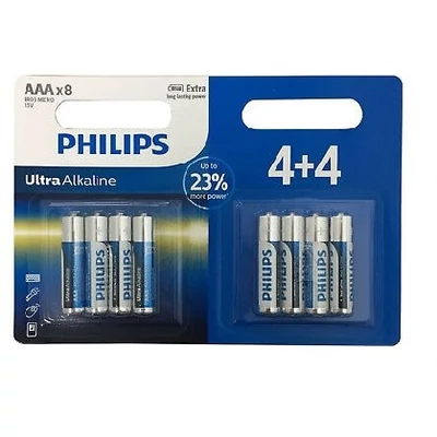 PHILIPS ULTRA ALKALINE AAA 8 KOM