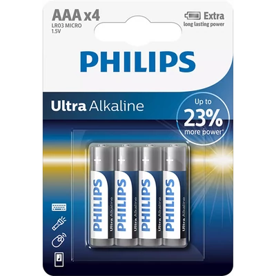 PHILIPS ULTRA ALKALINE AAA 4 KOM