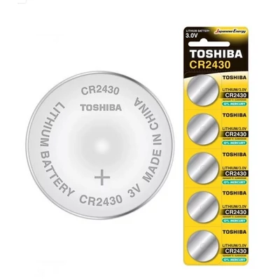TOSHIBA CR2430 GUMB BATERIJA BL5