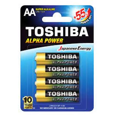 TOSHIBA ALPHA POWER ALKA.CERUZA ELEM BL4