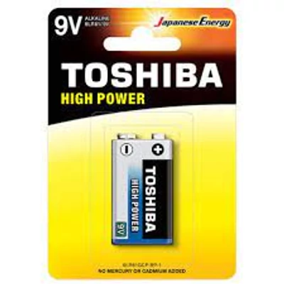 TOSHIBA HIGH POWER ALKALNA 9V BATERIJA 1KOM