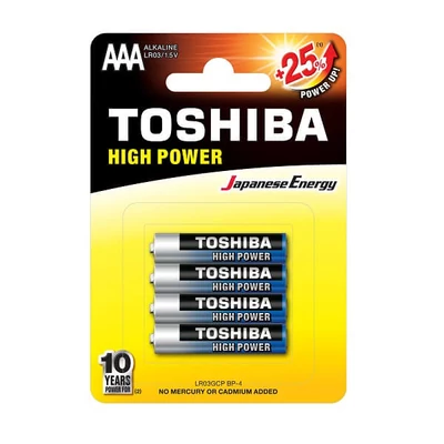TOSHIBA HIGH POWER ALKA. MIKRO BATERIJA BL4