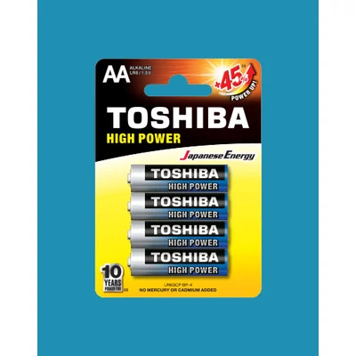 TOSHIBA HIGH POWER ALKA. CERUZA ELEM BL4