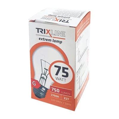 TRIXLINE SPECIÁLIS NORMÁL IZZÓ 75W