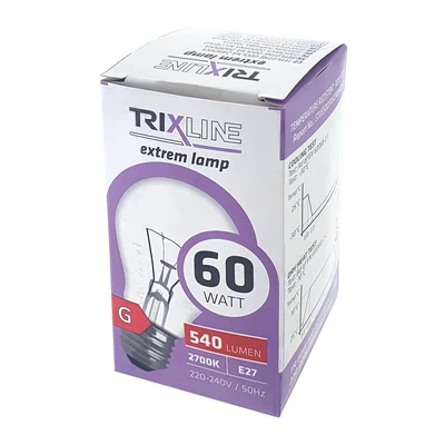 TRIXLINE SPECIÁLIS NORMÁL IZZÓ 60W