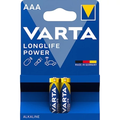 VARTA LONGLIFE POW. ALKALNA AAA 2KOM/BL