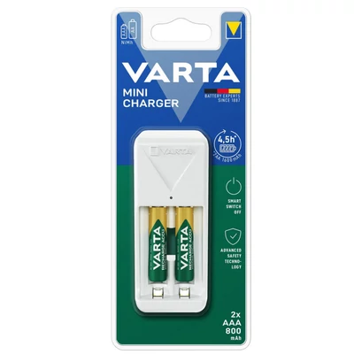 VARTA MINI TÖLTŐ + 2 x AAA  800mAh