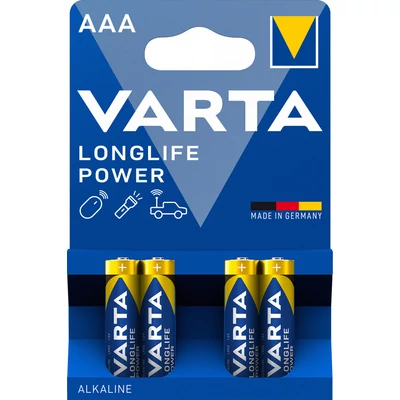 VARTA LONGLIFE POW. ALKALNA AAA 4KOM/BL
