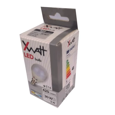 XWATT LED IZZÓ GÖMB E14 5W 4000K