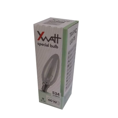 XWATT SPECIÁLIS GYERTYA E14/60W