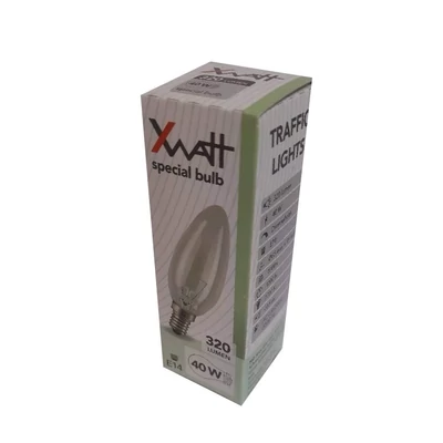 XWATT SPECIÁLIS GYERTYA E14/40W