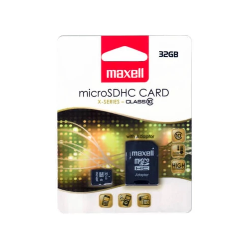 MAXELL SD CARD 32GB + AD CLASS 10