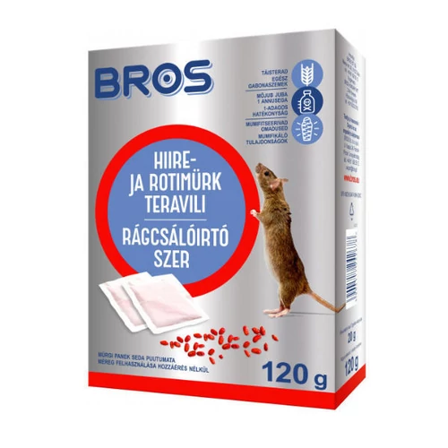 BROS RÁGCSÁLÓÍRTÓ SZER GABONASZEMES 120G