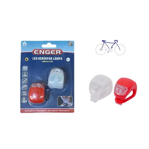 ENGER KERÉKPÁR VILLOGÓ LED 2DB