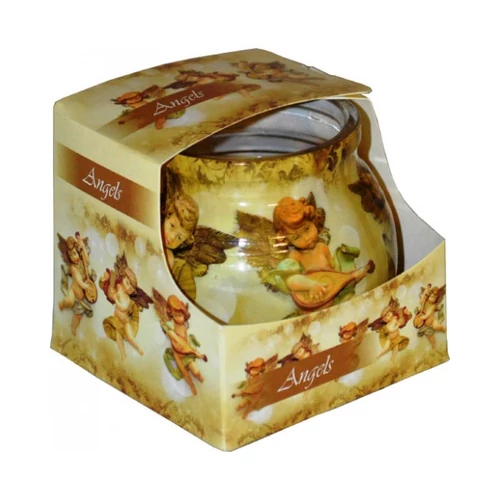 ILLATGYERTYA ÜVEGBEN VIRÁG 