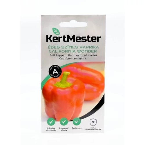 KERTMESTER A ÉDES SZÍNES PAPRIKA CALIF W