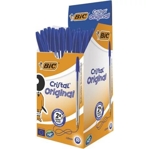 BIC CRISTAL MEDIUM GOLYÓSTOLL KÉK 50 DB
