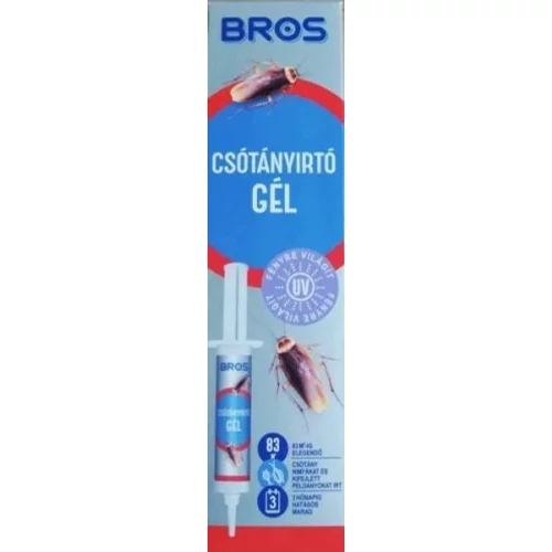 BROS CSÓTÁNYIRTÓ GÉL FECSKENDŐBEN 20G
