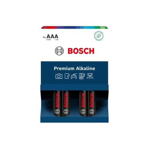 BOSCH PREMIUM ALKALINE AAA BL4