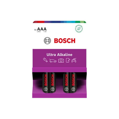 BOSCH ULTRA ALKALINE AAA BL4