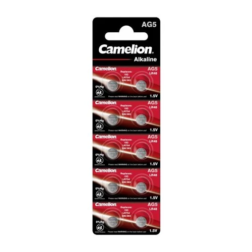 CAMELION ALKALINE AG5/LR754/393/193 BL10