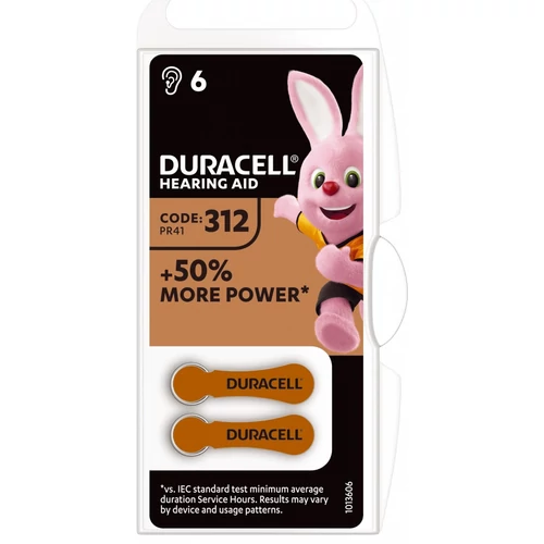 DURACELL ACTIVAIR DA 312 BL6