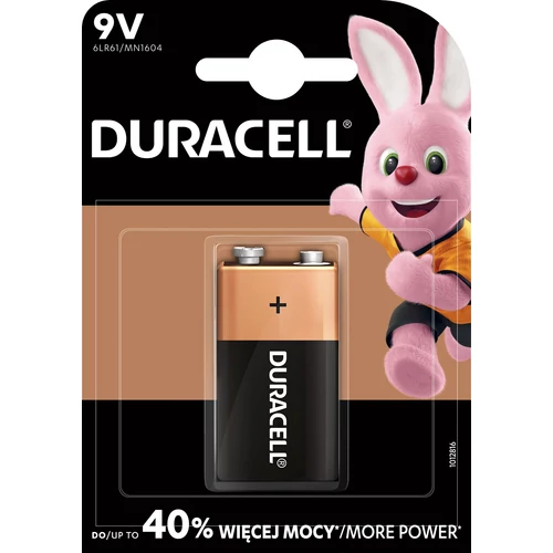 DURACELL BASIC ALKÁLI 9V-OS ELEM 1DB