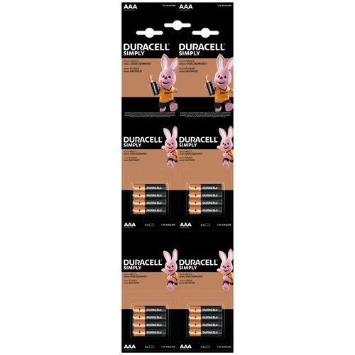 DURACELL ALKÁLI MIKROELEM LEVELES 4X4