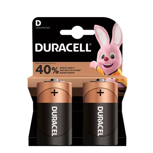 DURACELL BASIC ALKÁLI GÓLIÁT ELEM 2DB