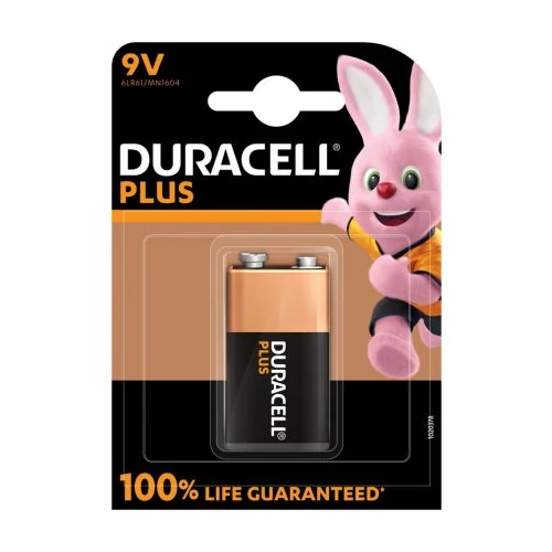 DURACELL PLUS ALKÁLI 9V ELEM 1 DB