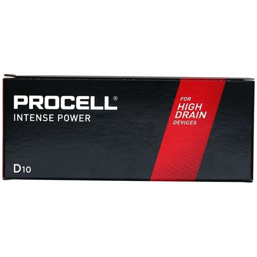DURACELL PROCELL INTENSE D 10-PACK