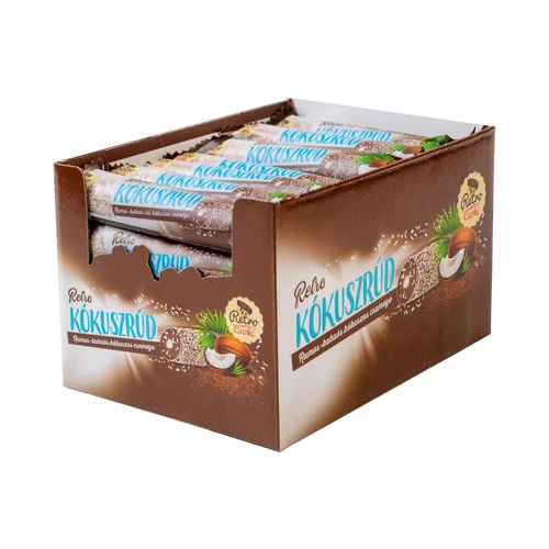 RETRO KÓKUSZOS RÚD 40G  (40DB / DOB)