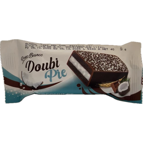 DOUBI PIE MÁRTOTT PISKÓTA KÓKUSZ KRÉMMEL