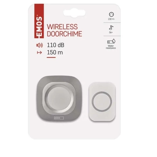 EMOS VEZETÉK NÉLKÜLI CSENGŐ P5733S