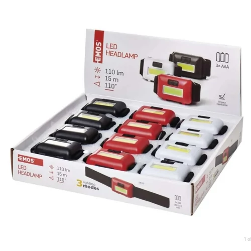 EMOS COB LED FEJLÁMPA 1W 110LM 12DB/TÁL