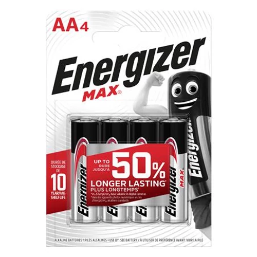 ENERGIZER MAX ALKÁLI CERUZAELEM 4 DB