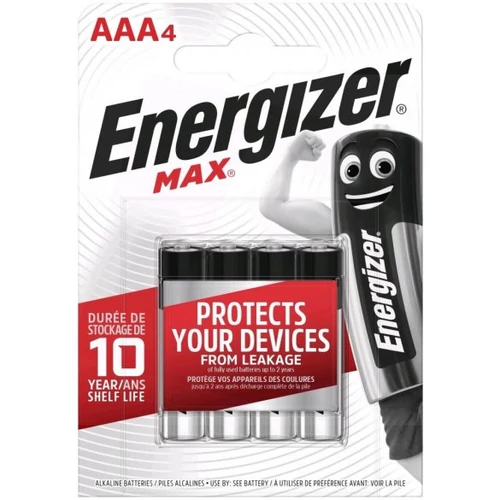 ENERGIZER MAX ALKÁLI MIKROELEM 4DB
