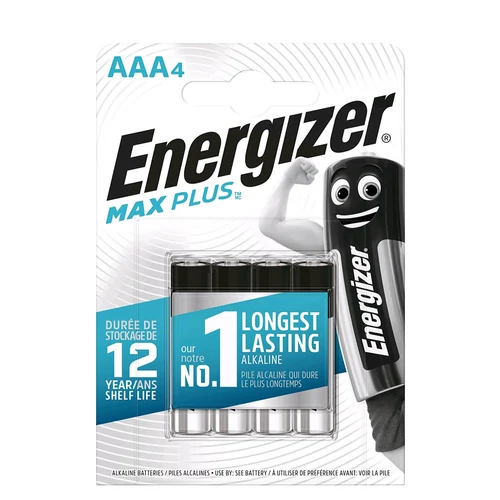 ENERGIZER MAX PLUS ALKÁLI MICRO ELEM 4DB
